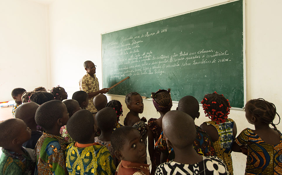 partner school in cabinda, angola