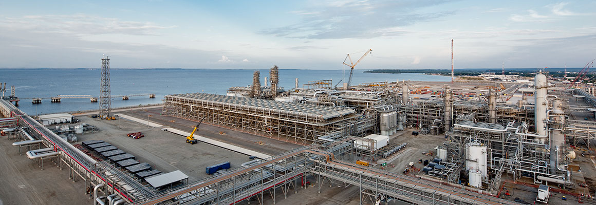 Angola LNG plant